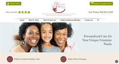Desktop Screenshot of doctorsforwomenpllc.com